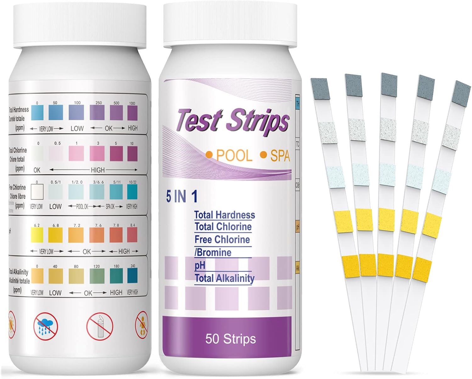 Marine Test Kit - 50 stks Multifunctionele 5 in 1