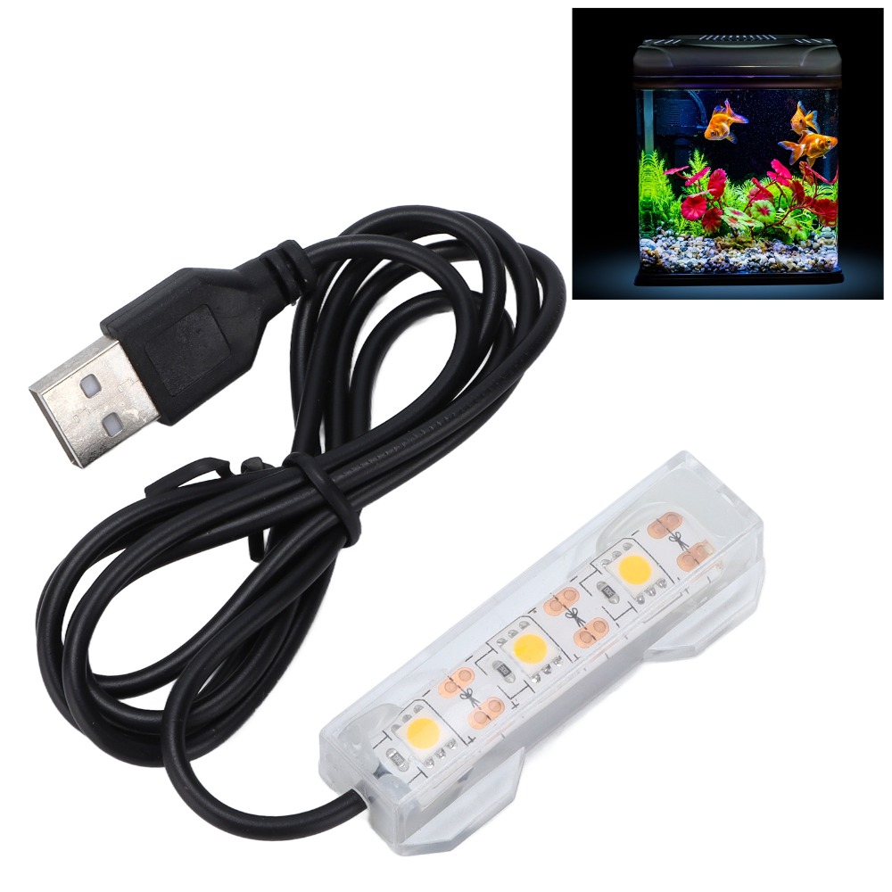 Marine Aquarium Led - Decoratieve verlichting USB Aquariumlicht Veelkleurig Plastic
