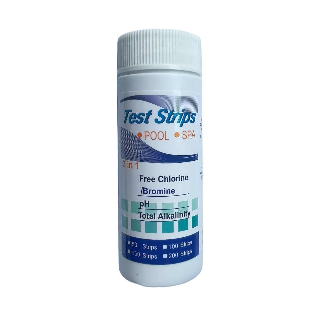 Marine Test Kit - 3-in-1 testpapier Chlooronderdompeling Hot Tub PH-test