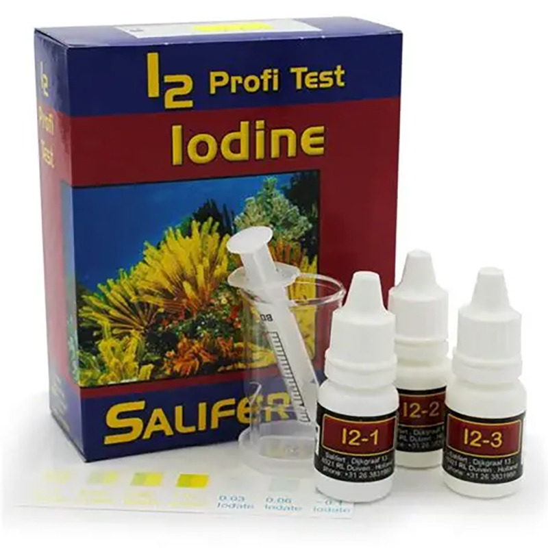 Marine Test Kit - Salifert Iodine I2 Profi-Test - Zeer