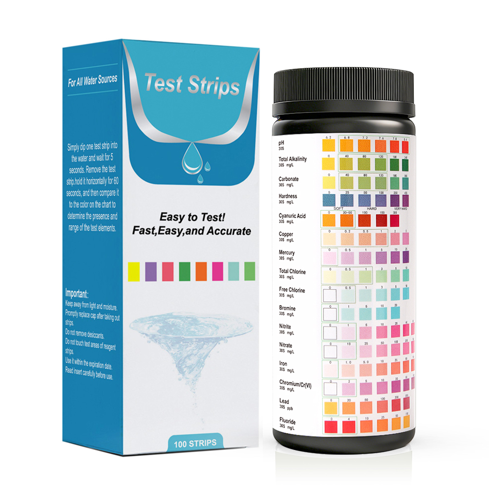 Marine Test Kit - Yieryi 16 in 1 Waterteststrips 100