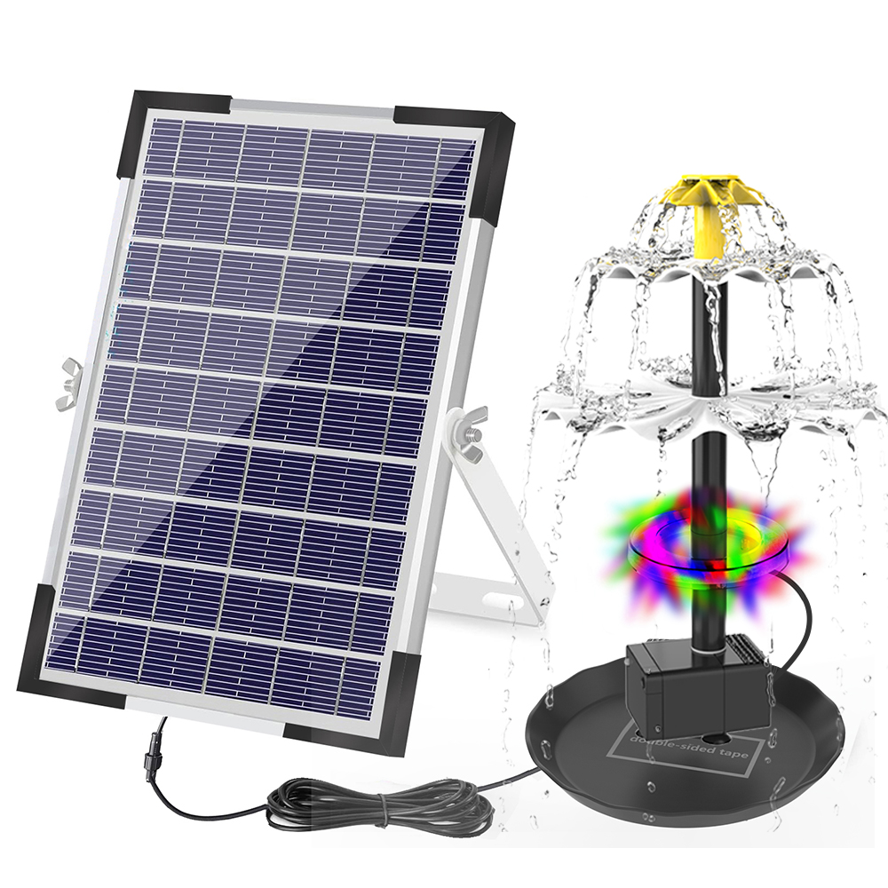 Marine Aquarium Equipment - Zonne-Energie Fonteinpomp Voor Vogel Bad Met