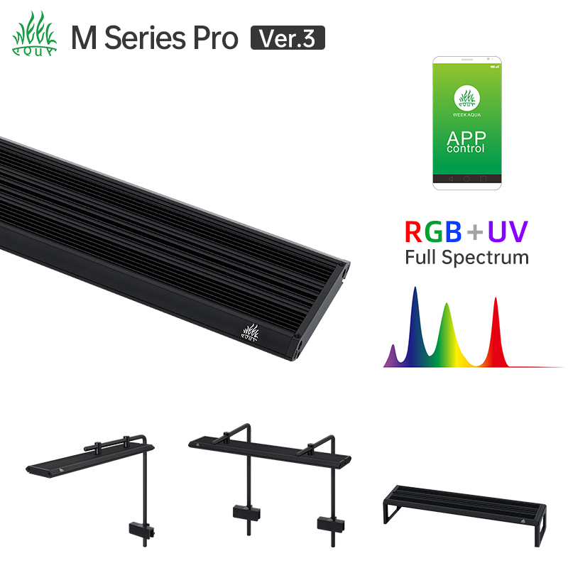 Marine Aquarium Led - Week Aqua M Serie RGB UV