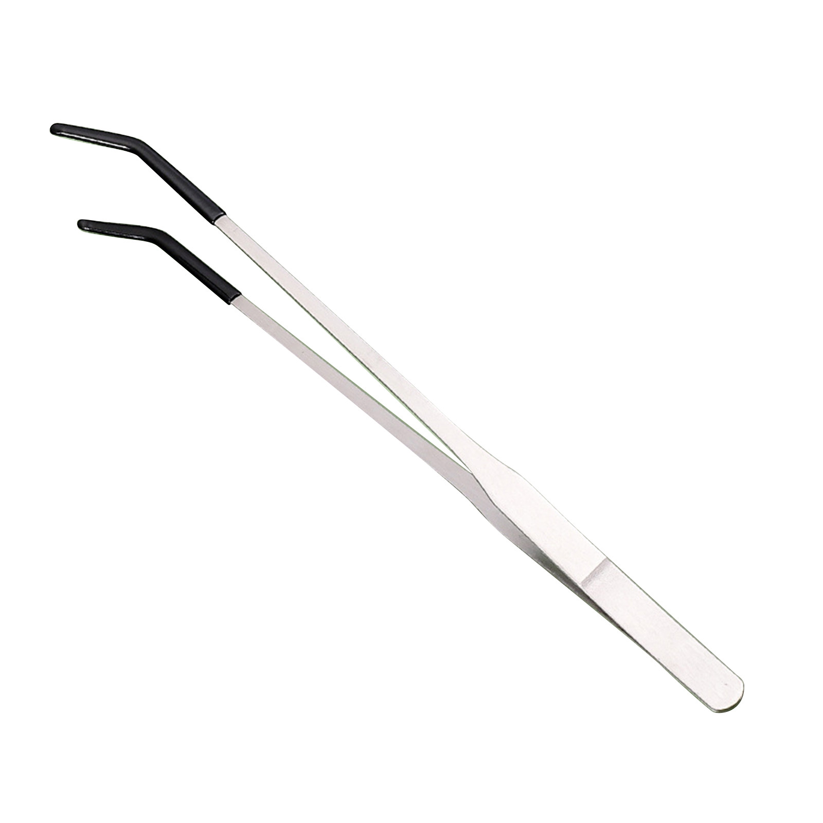 Marine Aquarium Equipment - Roestvrijstalen antislippincet Aquarium gebogen punt Voedingshulpmiddel