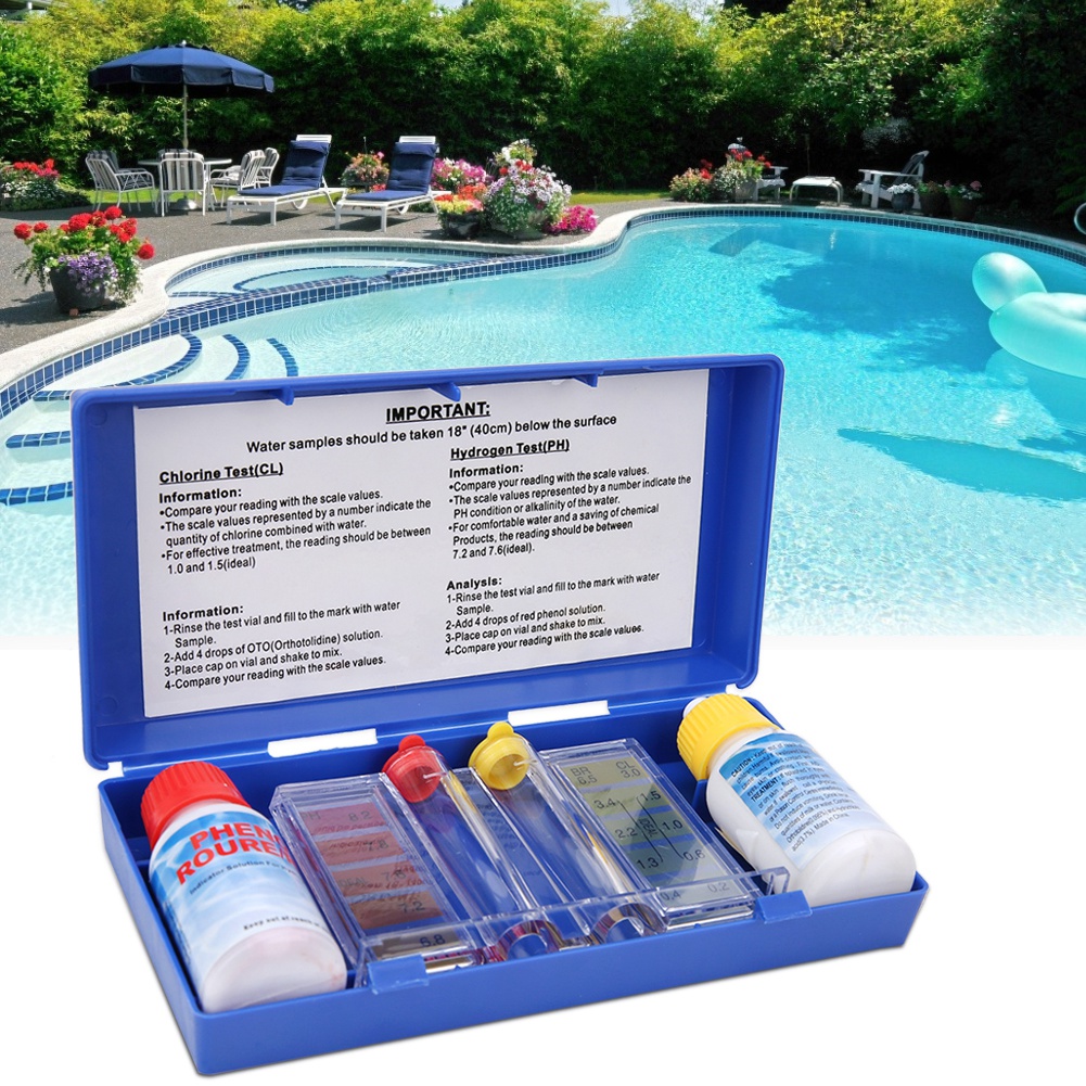 PH Chloor Waterkwaliteit Testk - Marine Test Kit recensie en prijs