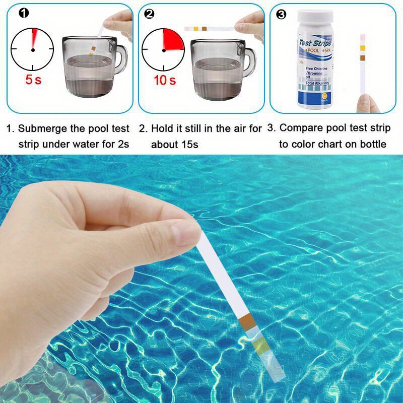 3-in-1 testpapier Chlooronderd - Marine Test Kit recensie en prijs