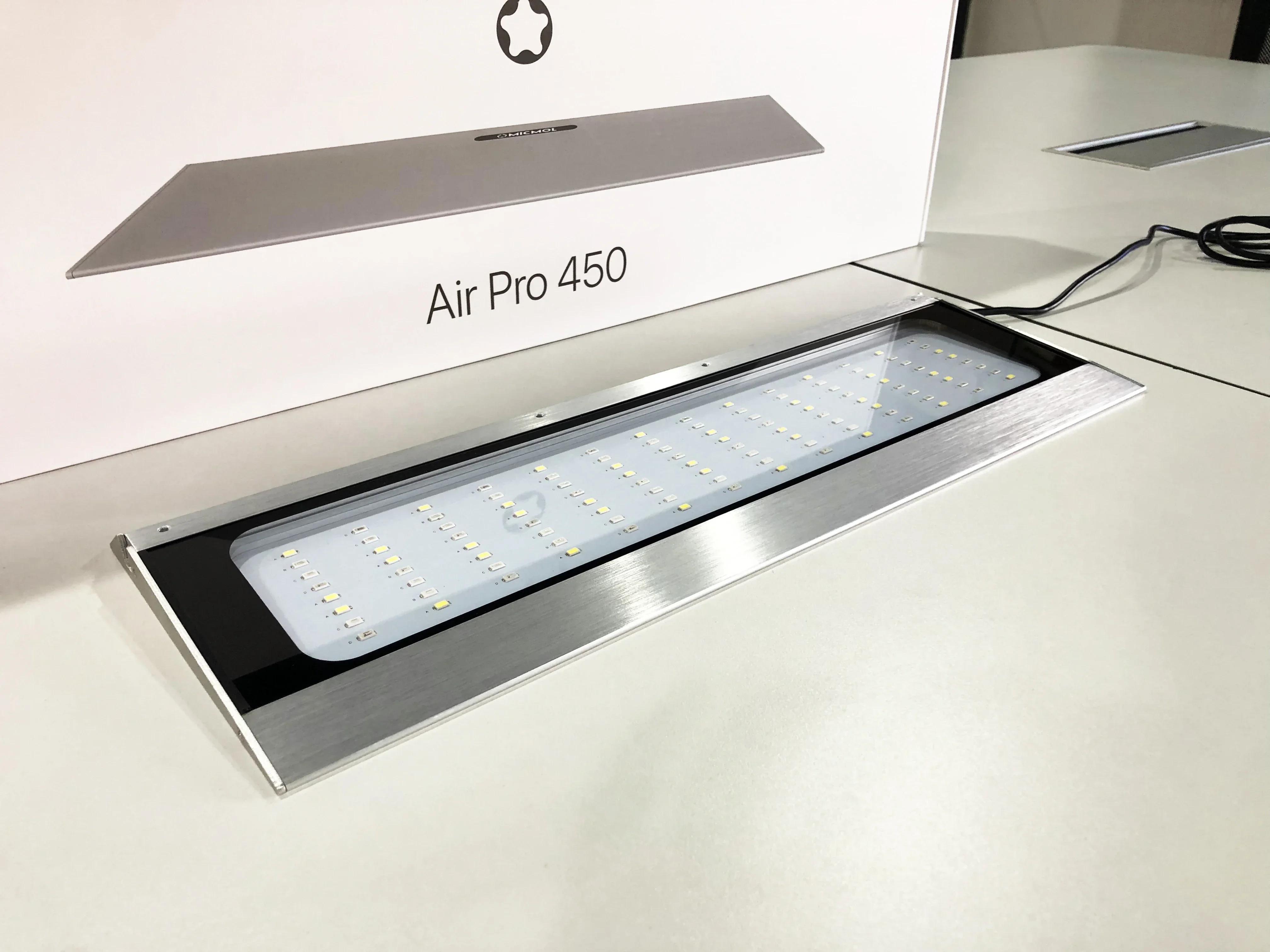 MICMOL NIEUWE AQUA Air Pro Dun - Marine Aquarium Led recensie en prijs