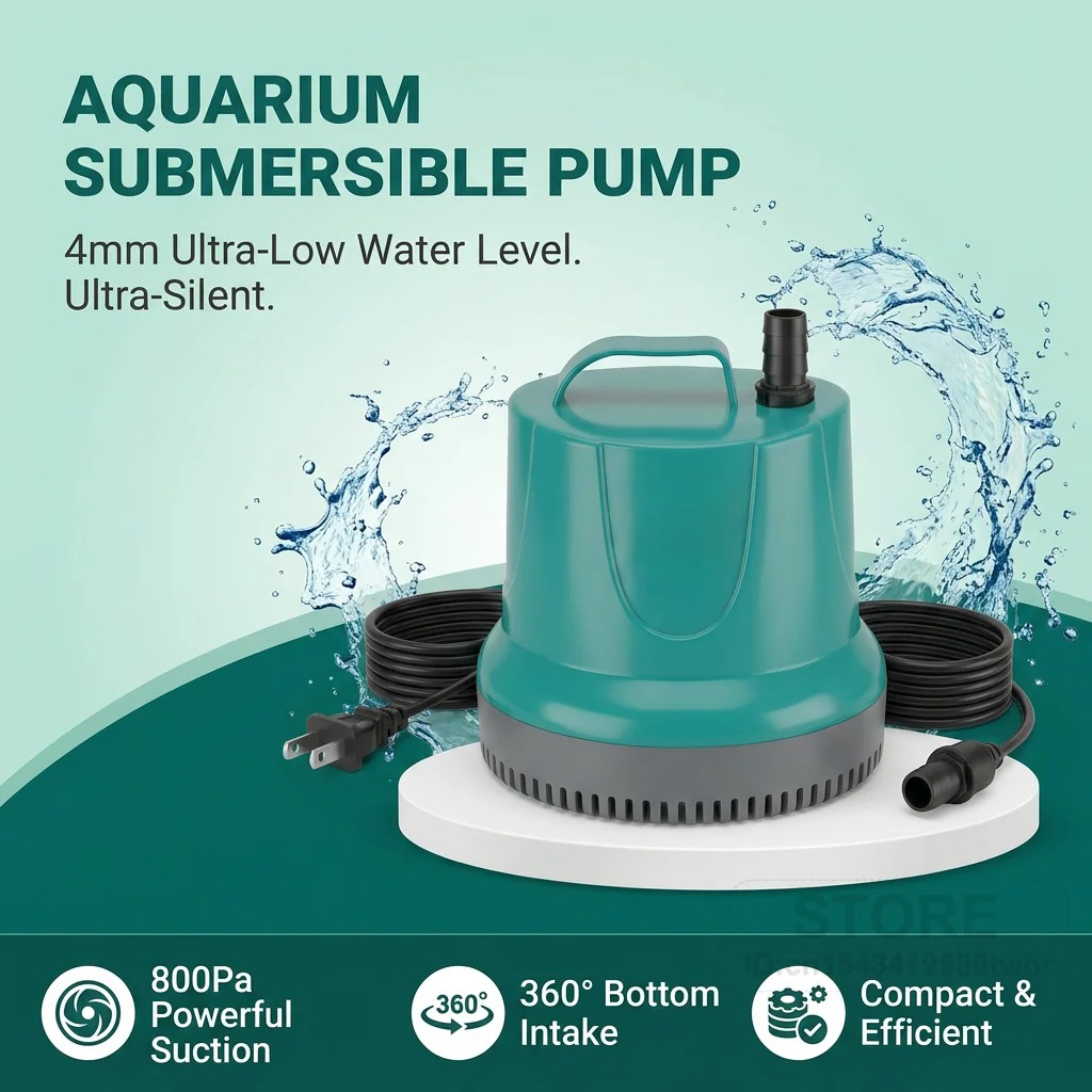 Onderwater aquariumpomp 800Pa  - Marine Aquarium Equipment recensie en prijs