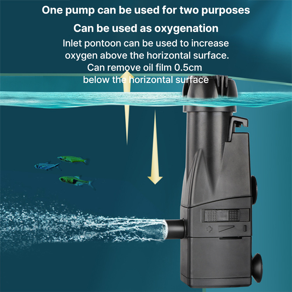 Nieuwe Aquarium Oppervlakteoli - Marine Aquarium Protein Skimmer recensie en prijs