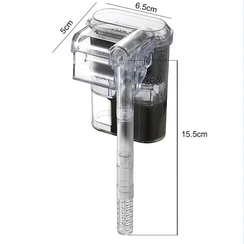 Nieuw hangend filter voor aqua - Marine Aquarium Protein Skimmer recensie en prijs
