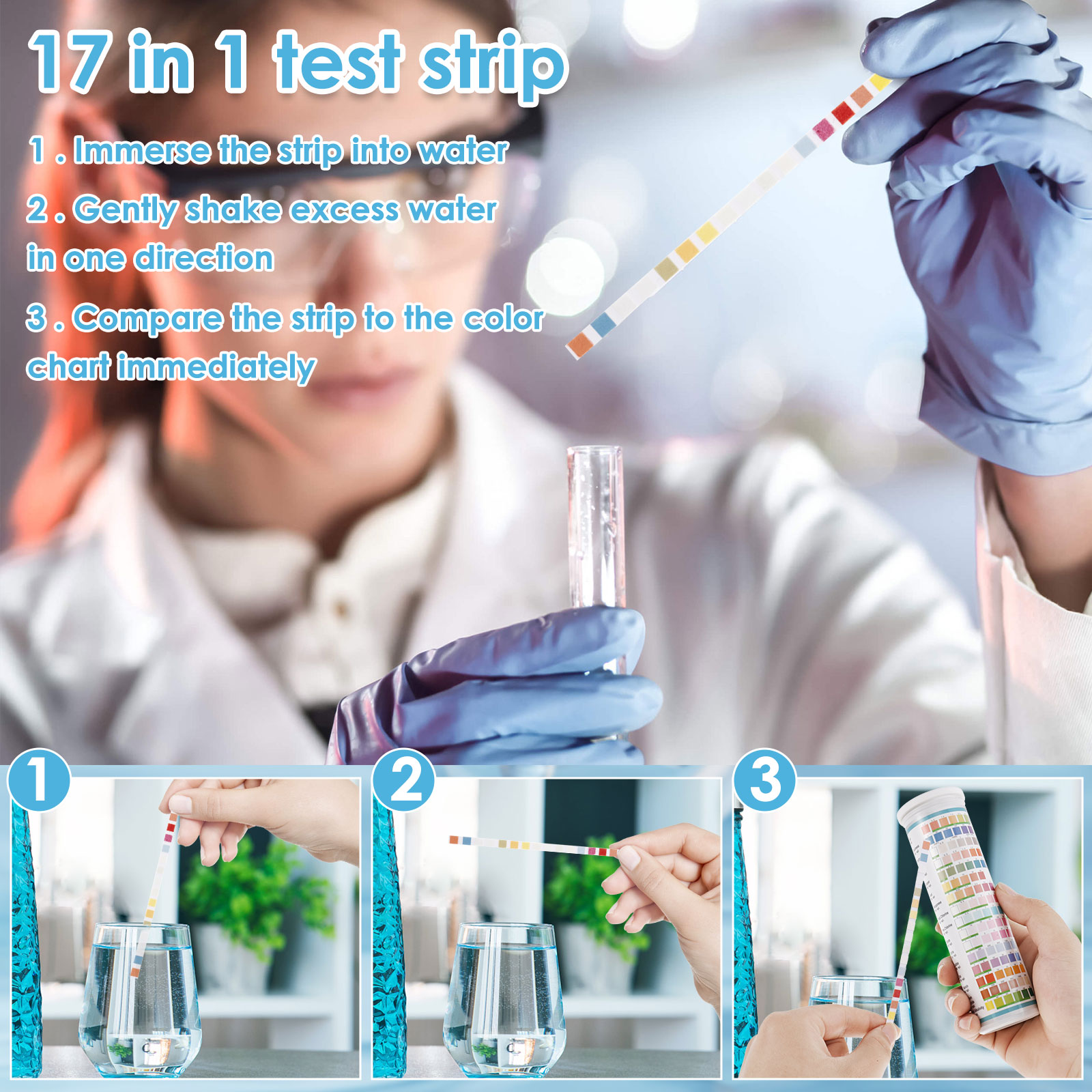5-17 in 1 Aquarium Teststrips  - Marine Test Kit recensie en prijs
